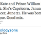 Illustration for article titled Astrologer Susan Miller Has Good News Bad News For William Kate